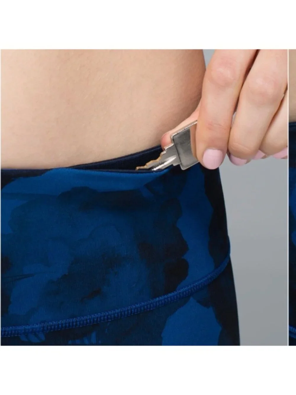 Lululemon Wunder Under Pant *Full-On Luxtreme Jumbo Inky Floral Black Inkwell